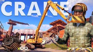 I Was a Professional Crane Operator for Unlimited Scrap in Rust