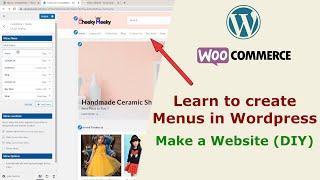 Learn How to Create a Menu like a Pro! eComHardy's Woocommerce Tutorial will Show You the Way! ️