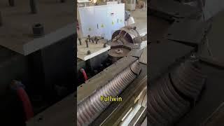 Fullwin machinery single wall flexible pipe making machine #machine #plastic #factory#pipe