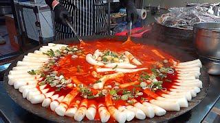 Amazing Tteokbokki and Fried Foods! Customers flock in from the morning - Korean street food