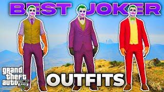 How To Make Joker Outfits In Gta 5 Online BEST!! Joker Outfit!!