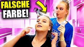 Schwester färbt meine HAARE heimlich GRAU !  (mit Flecken) - Celina