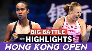 Leylah Fernandez High Class Performance vs Blinkova Solid Play Highlights - Hong Kong Classic Match