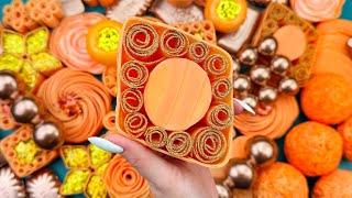 [ASMR] Soap boxes with glitter foam and starchCrushing soap 4K 비누를 부수다