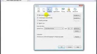 How to enable JavaScript in Firefox