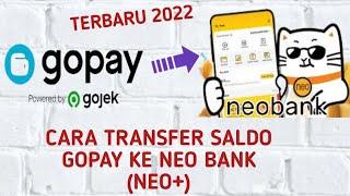 CARA TRANSFER' SALDO GOPAY KE" BANK NEO COMMERCE (Neo+) | TERBARU