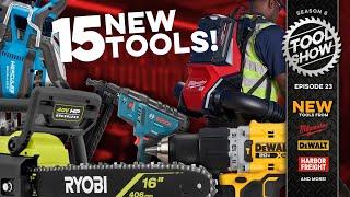 15 NEW Power Tools Announced from Milwaukee, Harbor Freight, DeWALT, BOSCH, RYOBI and more!