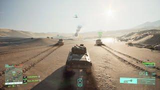 Battlefield 2042: Portal Gameplay - BF1942 Conquest - Battle of El Alamein - Sherman & M10 Gameplay