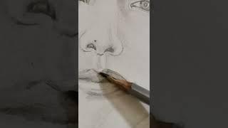 BTS Kim teahyung sketch #mini arty kona #viral #youtubeshorts #