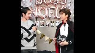 I can’t stop laughing  #bonoh #bossnoeul #noeulnuttarat #bosschaikamon #loveintheair #funny