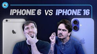 Comparativo iPhone 6 e iPhone 16: o que mudou em 10 anos?