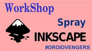 [Inkscape][Tip]How Use Spray Tool Pixel (วิธีการใช้ อุปกรณ์ Spray บน Inkscape )
