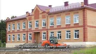 School in Siberia powered by a Danfoss heat pump