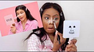 BLACK GIRL TRIES KYLIE JENNER MAKEUP