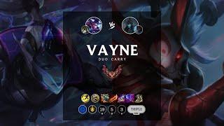 Vayne ADC vs Kalista - EUW Grandmaster Patch 12.13