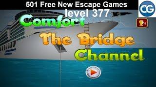 [Walkthrough] 501 Free New Escape Games level 377 - Comfort the bridge channel - Complete Game