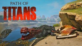 Playing As The Divine Deinos!-Path of Titans Gameplay-