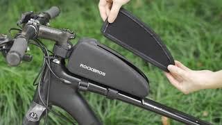 ROCKBROS Bike Top Tube Bag Bicycle Front Frame Bag