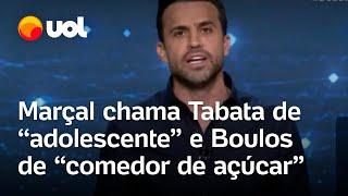 Debate na Band: Pablo Marçal grita e ataca adversários após Tabata Amaral perguntar sobre condenação