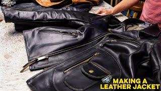 Making A Leather Jacket - Part 1
