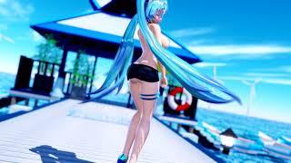 [MMD R-18] Hatsune Miku [Vocaloid] - AOA_Excuse ME