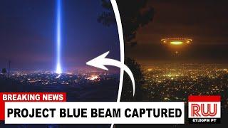 Project Blue Beam CAUGHT Before LA Wildfire (Shocking UFO gets Shot!)