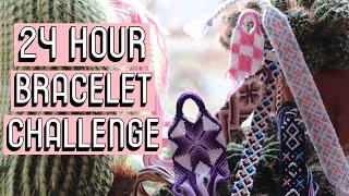 24H BRACELET CHALLENGE [CC] || Friendship Bracelets