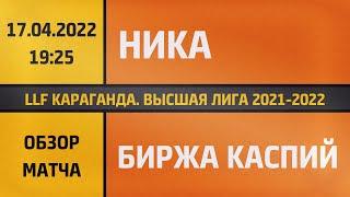 Обзор матча Ника - Биржа Каспий (17.04.2022)