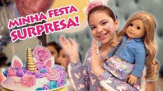 Minha festa SURPRESA!