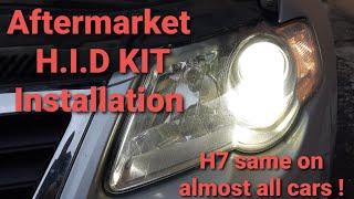 Aftermarket H7 H.I.D. Xenon KIT Installation