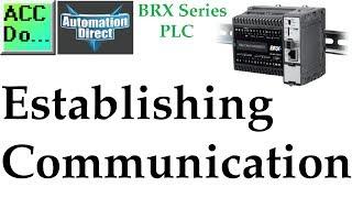 BRX Do-More PLC Establishing Communication