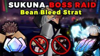 SUKUNA BOSS RAID WITH BEAN STRAT | Anime Vanguards