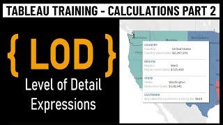 Tableau LOD (Level of Detail) Expressions Explained - FIXED, INCLUDE, EXCLUDE - Complete Tutorial