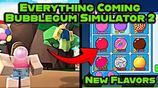  EVERYTHING COMING THIS NEW BUBBLEGUM SIMULATOR 2 (ALL THE LEAKS SO FAR)