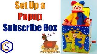 How to Add and Set Up a Newsletter Subscribe Popup Box in Joomla -  Watch Me Work 036