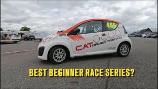 BEST BEGINNER RACE SERIES? Citroen C1 with CAT Driver training