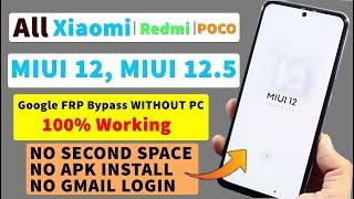 REDMI NOTE 10 FRP BYPASS | GOOGLE ACCOUNT UNLOCK | MIUI 12 WITHOUT PC