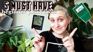 5 plant tools every beginner plant parent needs 🪴 New Plant Parent Tool Kit