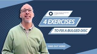 4 Exercises to Fix a Bulged Disc | Dr. Chris Cameron Chiropractor in Lucan ON