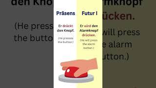 Learn German Grammar Easily: Compare 50 commonly used Verbs in Präsens and Futur I with Sentences