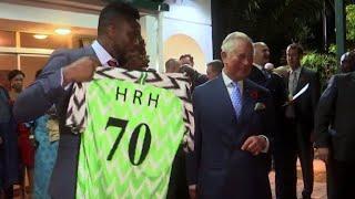 Britain's Prince Charles speaks Pidgin during Nigeria visit