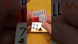 the BIGGEST poker tell  #poker #pokerhand #pokerhands