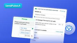 Як записувати відповіді підписника в змінні Чат-бота #SendPulse