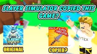 Roblox Slayer Simulator Copied This Game?