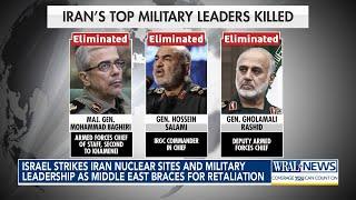 Israel strikes Iran's nuclear and military sites, and kills its top generals
