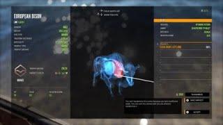 The Hunter Call of The Wild  Bison one shot kill with m1 grand