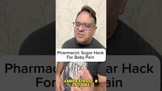 The Sweet Trick to Soothe Baby’s Pain #healthtips #wellness