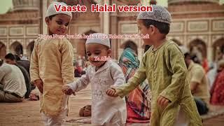 Zakkie Alphr|| Imaani || Vaaste halal version|| Official Lyrics video