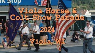 2024 Viola Horse & Colt Show FULL Parade | #wisconsin #parade #smalltownlife #Viola