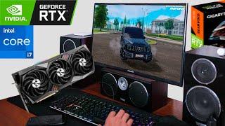 ЗАПУСТИЛ GTA CRMP НА МОЩНОМ ПК! НЕ ЛАГАЕТ AMAZING RP? СКОЛЬКО ФПС RTX 3080?!